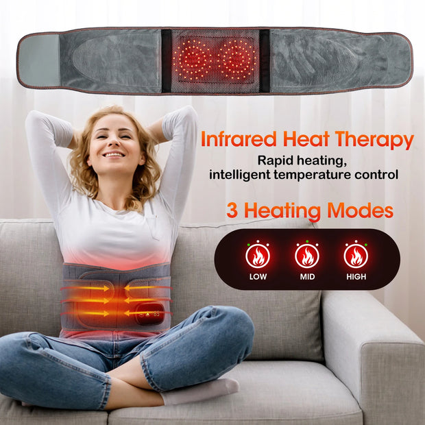 Electric Heating Waist Massage Belt